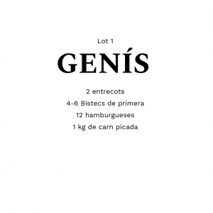 Lot GENIS (4 Kg)